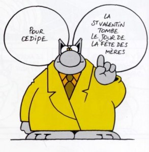 Oedipe vu par le Chat de Philippe Geluck