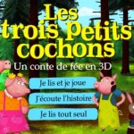 Test Vidéo de l'Application "Les 3 petits cochons"...