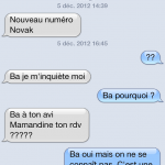 Erreur de destinataire !