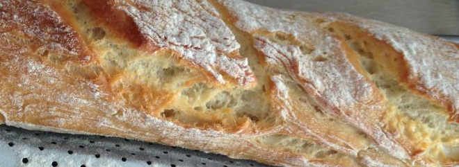 Recette Baguette de pain maison