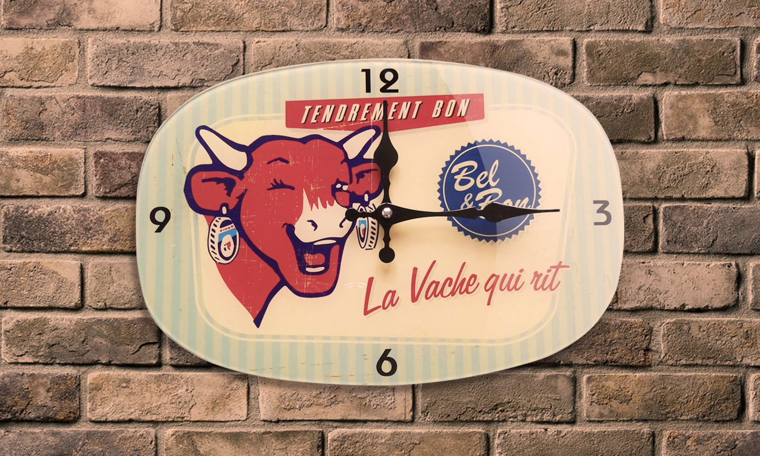 Horloge vintage Vache qui Rit