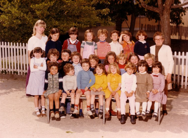 photo de classe années 80