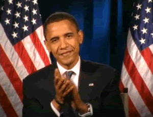Obama applaudissement
