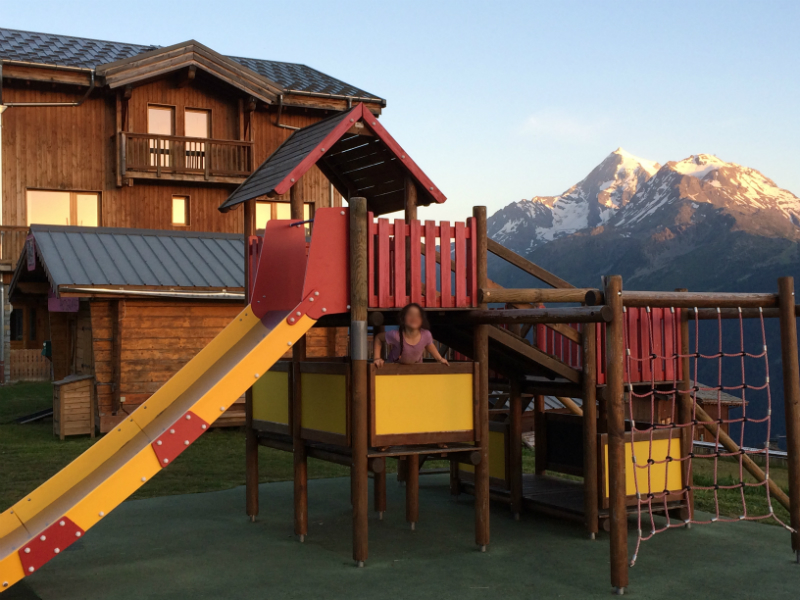 La Rosière Aire jeux enfants