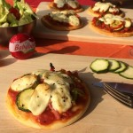 Recette : Pizzas Légumes du Soleil et Mini Babybel®