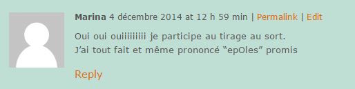 Commentaire N31 Marina