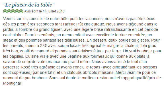 Chez Janine Tripadvisor