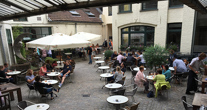 Bruges Brasserie terrasse