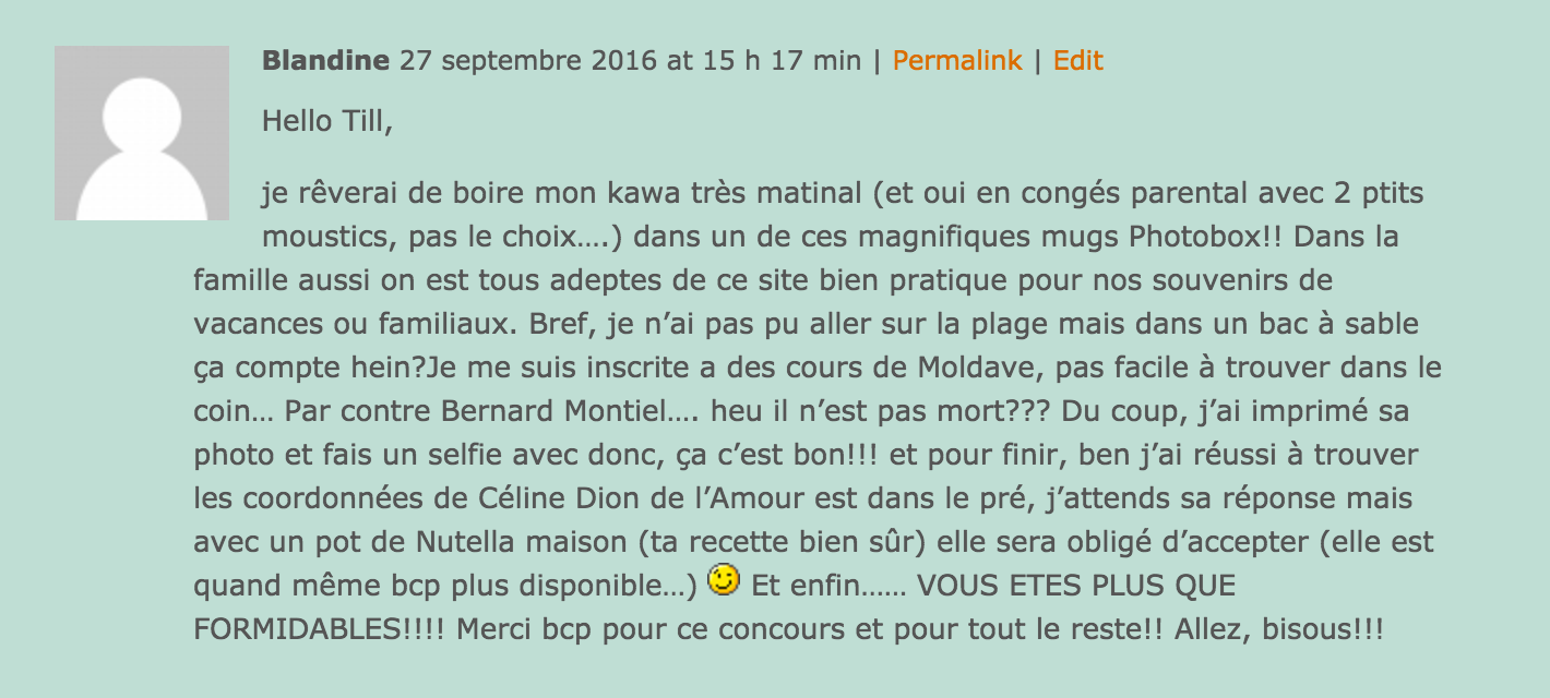 MUG TASSE Humour Femme - Bref je suis la femme parfaite (mais avec un  caractère de merde quand même !)