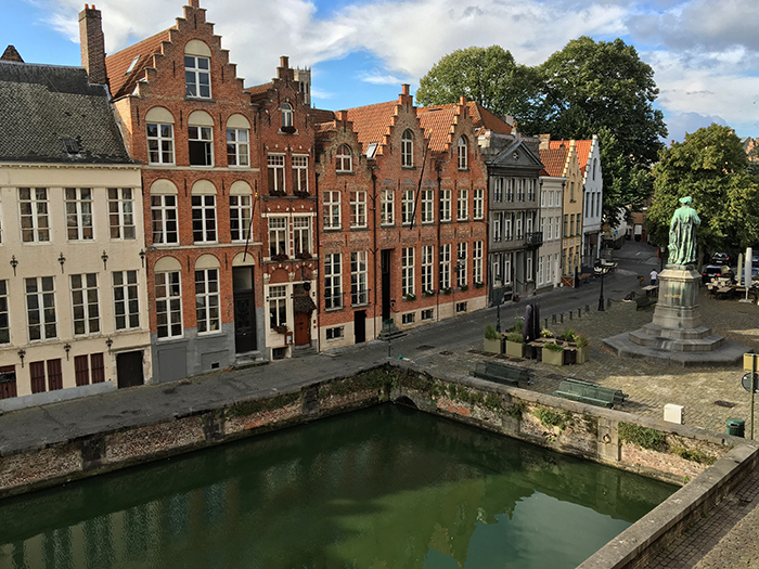 Martins Relais Bruge Vue de la chambre