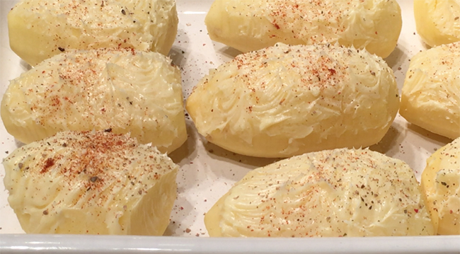 Pommes de terre a la suedoise beurre