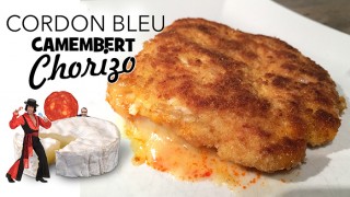 Cordon bleu camembert chorizo UNE